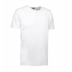 Interlock Herren T-Shirt | Rund-Ausschnitt | 0517 von ID / Farbe: weiß / 100% BAUMWOLLE - | MEIN-KASACK.de | kasack | ka