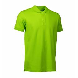 Stretch Herren Poloshirt | 525 von ID / Farbe: lime / 95% BAUMWOLLE 5% ELASTHAN - | MEIN-KASACK.de | kasack | kasacks |