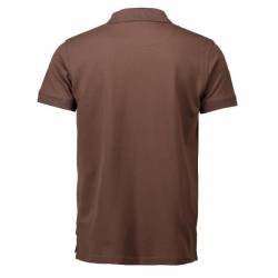 Stretch Herren Poloshirt | 525 von ID / Farbe: mokka / 95% BAUMWOLLE 5% ELASTHAN - | MEIN-KASACK.de | kasack | kasacks |