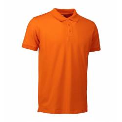 Stretch Herren Poloshirt | 525 von ID / Farbe: orange / 95% BAUMWOLLE 5% ELASTHAN - | MEIN-KASACK.de | kasack | kasacks