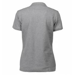 Stretch Damen Poloshirt | 527 von ID / Farbe: grau / 95% BAUMWOLLE 5% ELASTHAN - | MEIN-KASACK.de | kasack | kasacks | k
