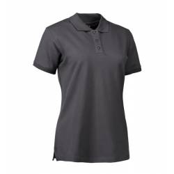 Stretch Damen Poloshirt | 527 von ID / Farbe: koks / 95% BAUMWOLLE 5% ELASTHAN - | MEIN-KASACK.de | kasack | kasacks | k