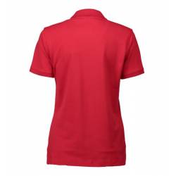 Stretch Damen Poloshirt | 527 von ID / Farbe: rot / 95% BAUMWOLLE 5% ELASTHAN - | MEIN-KASACK.de | kasack | kasacks | ka