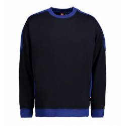 PRO Wear Sweatshirt | Kontrast | 362 von ID / Farbe: navy / 60% BAUMWOLLE 40% POLYESTER - | MEIN-KASACK.de | kasack | ka