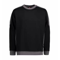 PRO Wear Sweatshirt | Kontrast | 362 von ID / Farbe: schwarz / 60% BAUMWOLLE 40% POLYESTER - | MEIN-KASACK.de | kasack |
