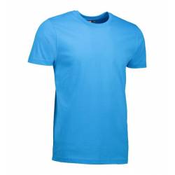 T-TIME® T-Shirt | körpernah | Rund-Ausschnitt |502 von ID / Farbe: türkis / 100% BAUMWOLLE - | MEIN-KASACK.de | kasack |