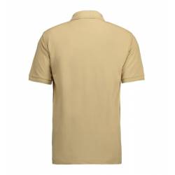 Klassisches Herren Poloshirt | mit Tasche | 520 von ID / Farbe: sand / 50% BAUMWOLLE 50% POLYESTER - | MEIN-KASACK.de | 