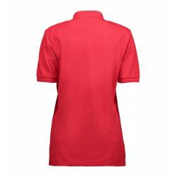 Klassisches Damen Poloshirt | 521 von ID / Farbe: rot / 50% BAUMWOLLE 50% POLYESTER - | MEIN-KASACK.de | kasack | kasack
