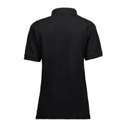 Klassisches Damen Poloshirt | 521 von ID / Farbe: schwarz / 50% BAUMWOLLE 50% POLYESTER - | MEIN-KASACK.de | kasack | ka