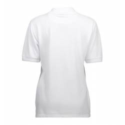 Klassisches Damen Poloshirt | 521 von ID / Farbe: weiß / 50% BAUMWOLLE 50% POLYESTER - | MEIN-KASACK.de | kasack | kasac
