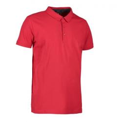 Business Herren Poloshirt | Stretch 534 von ID / Farbe: rot / 95% BAUMWOLLE 5% ELASTANE - | MEIN-KASACK.de | kasack | ka