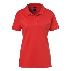 Damen-Poloshirt 983 von EXNER / Farbe: rot / 100% Baumwolle - | MEIN-KASACK.de | kasack | kasacks | kassak | berufsbekle