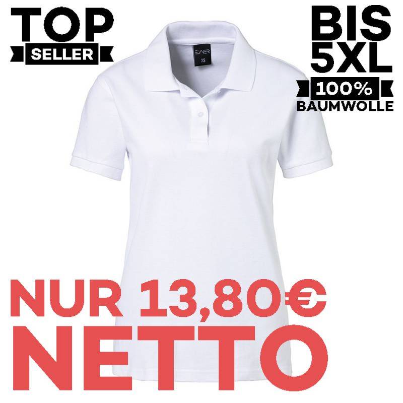 Damen-Poloshirt 983 von EXNER / Farbe: weiß / 100% Baumwolle - | MEIN-KASACK.de | kasack | kasacks | kassak | berufsbekl