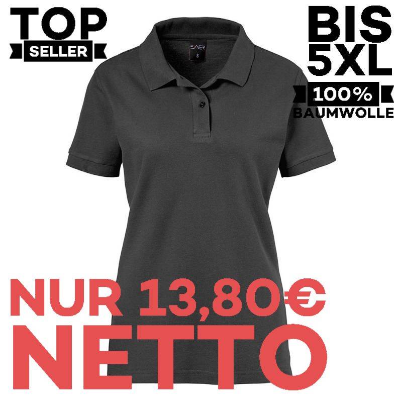 Damen-Poloshirt 983 von EXNER / Farbe: schwarz / 100% Baumwolle - | MEIN-KASACK.de | kasack | kasacks | kassak | berufsb