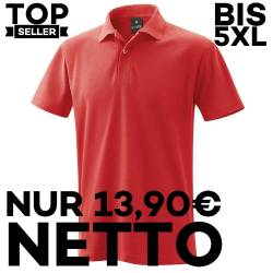 Herren - Poloshirt 982 von EXNER / Farbe: rot / 65% Baumwolle 35% Polyester - | MEIN-KASACK.de | kasack | kasacks | kass