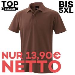 Herren - Poloshirt 982 von EXNER / Farbe: toffee / 65% Baumwolle 35% Polyester - | MEIN-KASACK.de | kasack | kasacks | k