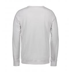 Herren - Sweatshirt CORE O-Neck Sweat 615 von ID / Farbe: weiß / 50% BAUMWOLLE 50% POLYESTER - | MEIN-KASACK.de | kasack