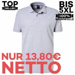 Herren - Poloshirt 982 von EXNER / Farbe: silbergrau / 100% Baumwolle - | MEIN-KASACK.de | kasack | kasacks | kassak | b