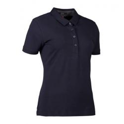 Business Damen Poloshirt | Stretch 535 von ID / Farbe: navy / 95% BAUMWOLLE 5% ELASTANE - | MEIN-KASACK.de | kasack | ka