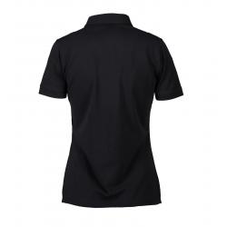 Business Damen Poloshirt | Stretch 535 von ID / Farbe: schwarz / 95% BAUMWOLLE 5% ELASTANE - | MEIN-KASACK.de | kasack |