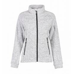 Gesteppte Fleece Damenjacke 827 von ID / Farbe: grau / 100% POLYESTER - | MEIN-KASACK.de | kasack | kasacks | kassak | b