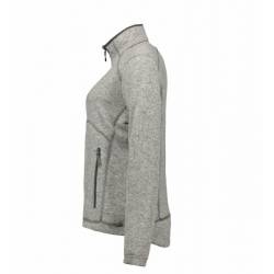 Zip'n'Mix Melange Damen Fleece 848 von ID / Farbe: grau / 100% POLYESTER - | MEIN-KASACK.de | kasack | kasacks | kassak 