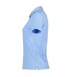 Business Damen Poloshirt | Stretch 535 von ID / Farbe: hellblau / 95% BAUMWOLLE 5% ELASTANE - | MEIN-KASACK.de | kasack 