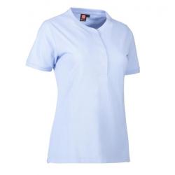 PRO Wear CARE Damen Poloshirt 375 von ID / Farbe: hellblau / 50% BAUMWOLLE 50% POLYESTER - | MEIN-KASACK.de | kasack | k