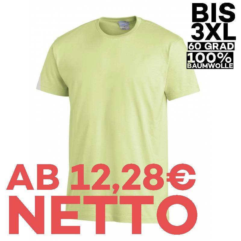 T-Shirt 2447 von LEIBER / Farbe: hellgrün / 100 % Baumwolle - | MEIN-KASACK.de | kasack | kasacks | kassak | berufsbekle
