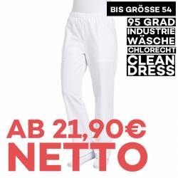 Damen - Schlupfhose 8192 von LEIBER / Farbe: weiß / 35 % Baumwolle 65 % Polyester - | MEIN-KASACK.de | kasack | kasacks 