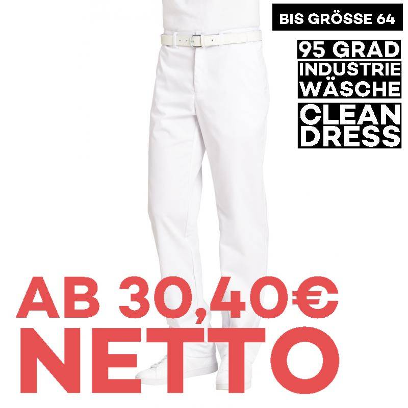 Herrenhose 2120 von LEIBER / Farbe: weiß / 65 % Polyester 35 % Baumwolle - | MEIN-KASACK.de | kasack | kasacks | kassak 