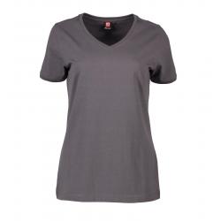 PRO Wear CARE Damen T-Shirt 373 von ID / Farbe: grau / 60% BAUMWOLLE 40% POLYESTER - | MEIN-KASACK.de | kasack | kasacks