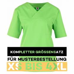 Kompletter Größensatz für Musterbestellung: Damen -  Kasack 2651 von MEIN-KASACK.de / Farbe: apple green - 1