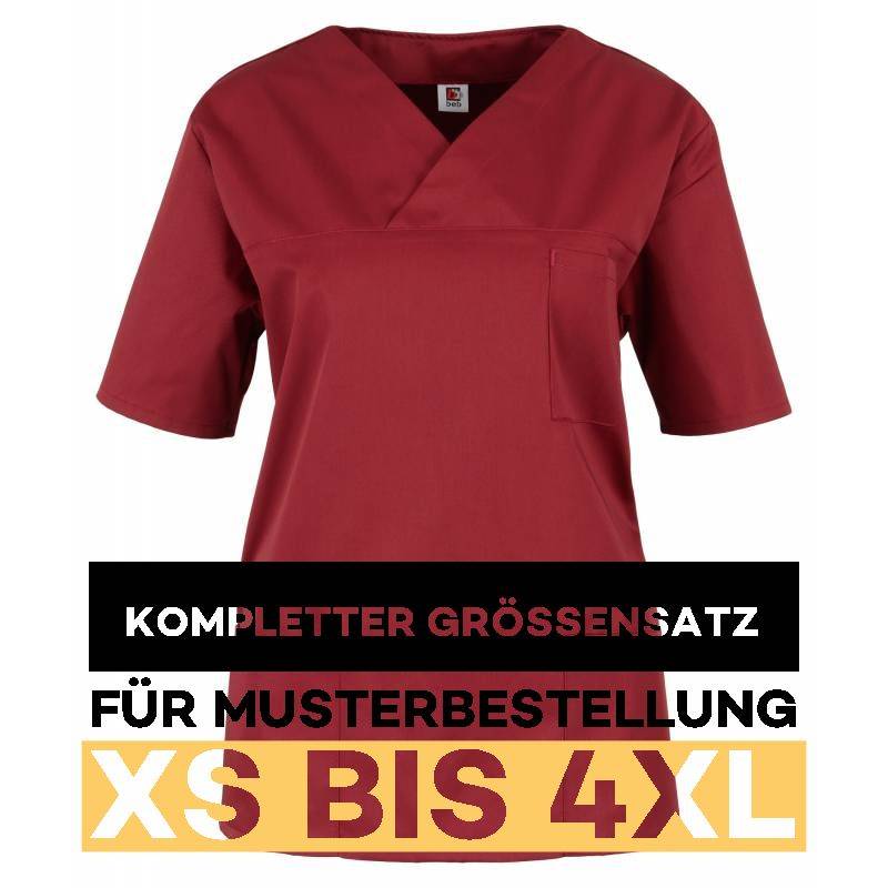 Kompletter Größensatz für Musterbestellung: Damen -  Kasack 2651 von MEIN-KASACK.de / Farbe: weinrot - 1