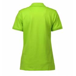 Stretch Damen Poloshirt | 527 von ID / Farbe: lime / 95% BAUMWOLLE 5% ELASTHAN - | MEIN-KASACK.de | kasack | kasacks | k