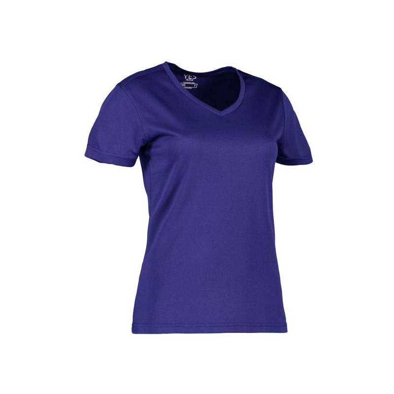 YES Active Damen T-Shirt 2032 von ID / Farbe: kornblau / 100% POLYESTER - | MEIN-KASACK.de | kasack | kasacks | kassak |
