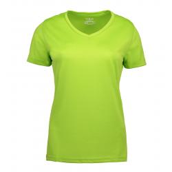 YES Active Damen T-Shirt 2032 von ID / Farbe: lime / 100% POLYESTER - | MEIN-KASACK.de | kasack | kasacks | kassak | ber