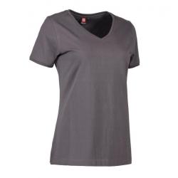 PRO Wear CARE Damen T-Shirt 373 von ID / Farbe: grau / 60% BAUMWOLLE 40% POLYESTER - | MEIN-KASACK.de | kasack | kasacks