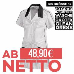 Damen -  Hosenkasack 559 von LEIBER / Farbe: weiß-schwarz / 65 % Polyester 35 % Baumwolle - 1