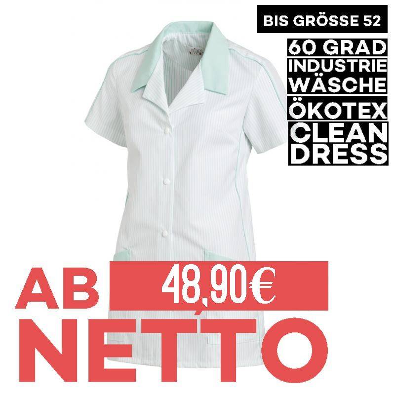 Damen -  Hosenkasack 559 von LEIBER / Farbe: weiß-mint / 65 % Polyester 35 % Baumwolle - | MEIN-KASACK.de | kasack | kas