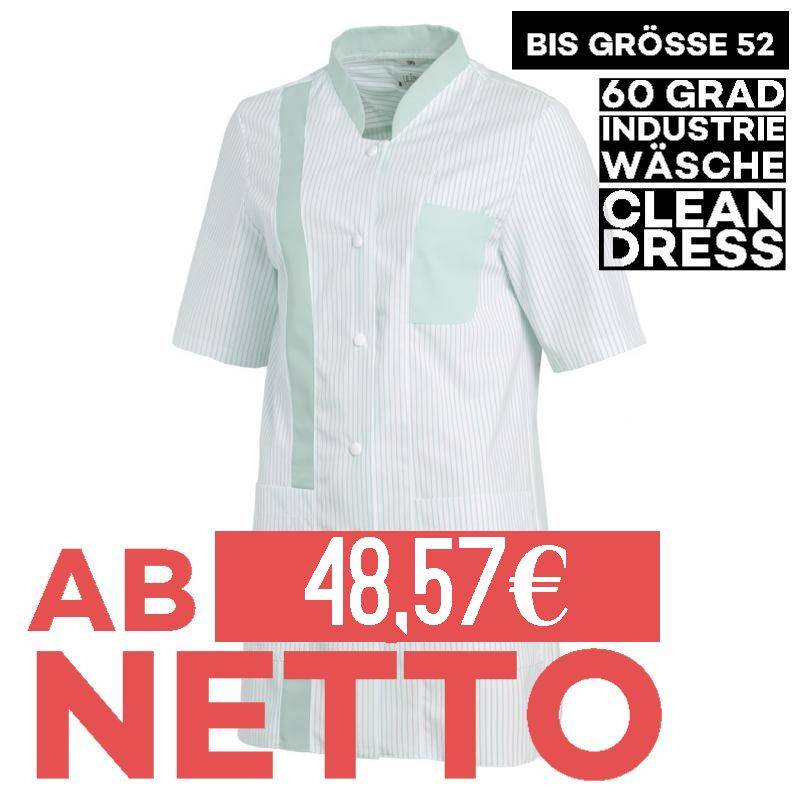 Damen -  Hosenkasack 634 von LEIBER / Farbe: weiß-mint / 65 % Polyester 35 % Baumwolle - | MEIN-KASACK.de | kasack | kas
