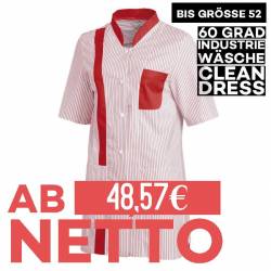 Damen -  Hosenkasack 634 von LEIBER / Farbe: weiß-rot / 65 % Polyester 35 % Baumwolle - 1