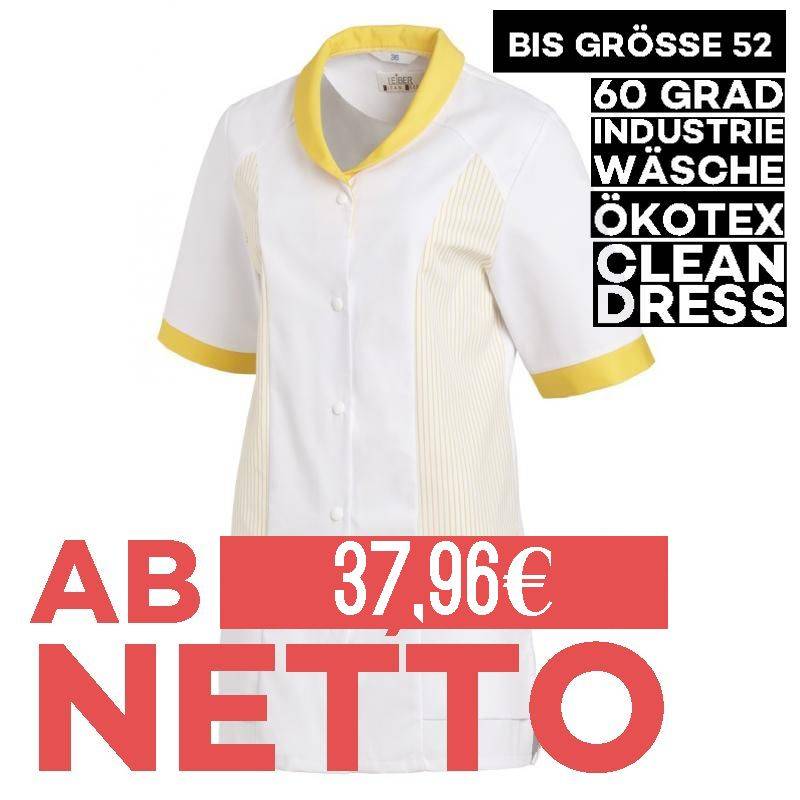 Damen -  Hosenkasack 800 von LEIBER / Farbe: weiß-gelb / 65 % Polyester 35 % Baumwolle - 1