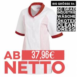 Damen -  Hosenkasack 800 von LEIBER / Farbe: weiß-rot / 65 % Polyester 35 % Baumwolle - 1