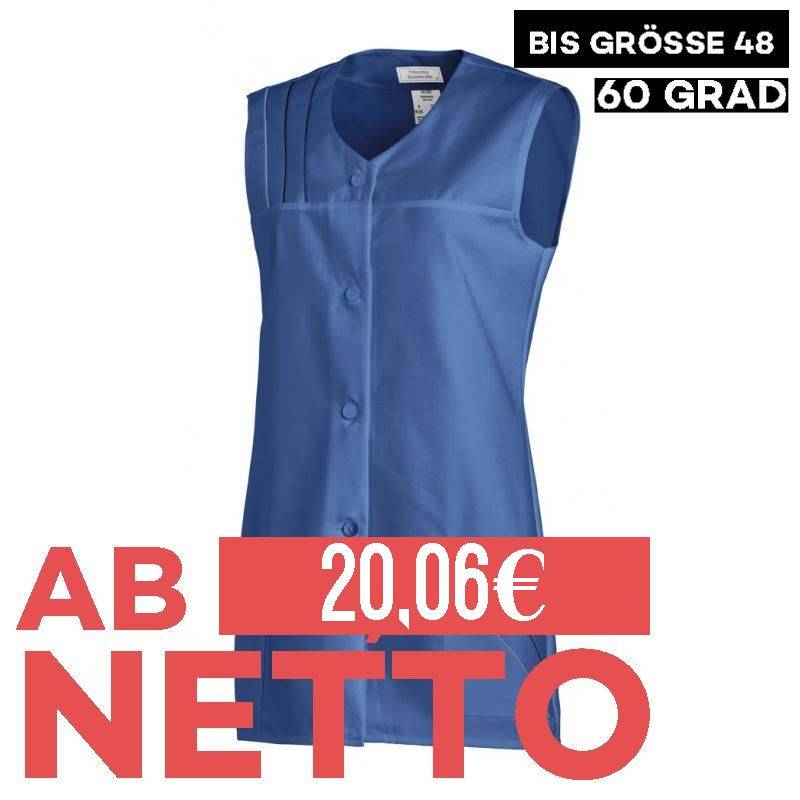 Damen -  Kasack ohne Arm 553 von LEIBER / Farbe: blau / 65 % Polyester 35 % Baumwolle - | MEIN-KASACK.de | kasack | kasa