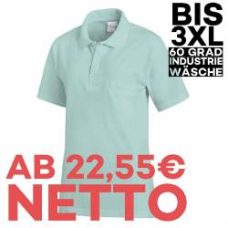 Poloshirt 241 von LEIBER / Farbe:  mint / 50% Baumwolle 50% Polyester - | MEIN-KASACK.de | kasack | kasacks | kassak | b