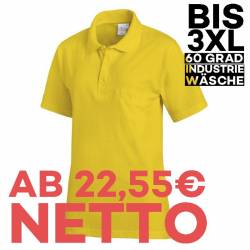 Poloshirt 241 von LEIBER / Farbe: gelb / 50% Baumwolle 50% Polyester - | MEIN-KASACK.de | kasack | kasacks | kassak | be