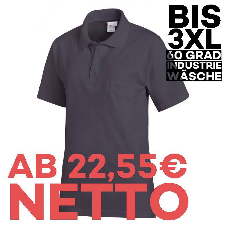 Poloshirt 241 von LEIBER / Farbe: grau / 50% Baumwolle 50% Polyester - | MEIN-KASACK.de | kasack | kasacks | kassak | be
