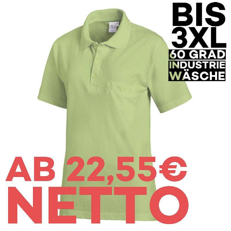 Poloshirt 241 von LEIBER / Farbe: hellgrün / 50% Baumwolle 50% Polyester - | MEIN-KASACK.de | kasack | kasacks | kassak 