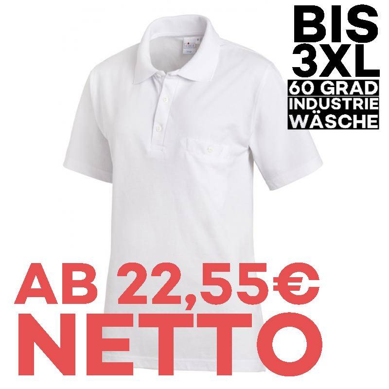 Poloshirt 241 von LEIBER / Farbe: weiß / 50% Baumwolle 50% Polyester - | MEIN-KASACK.de | kasack | kasacks | kassak | be